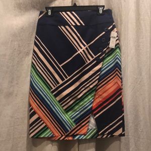 NWT Anthropologie Postmark Skirt Size 8 P